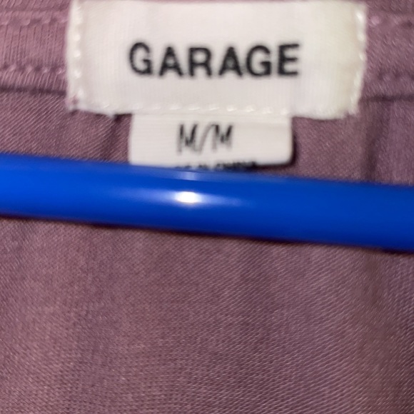 Purple Cross-Chest V-Neck T-Shirt - Picture 3 of 3